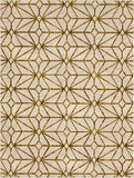 Celeste Brushed Gold 2' x 3' Area Rug Karastan Rugs