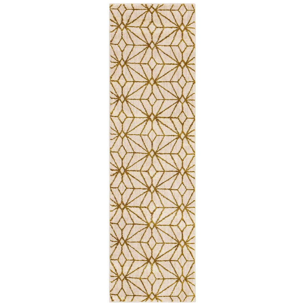 Celeste Brushed Gold 2' x 3' Area Rug Karastan Rugs