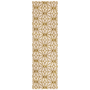 Celeste Brushed Gold 2' 4" x 7' 10" Area Rug Karastan Rugs