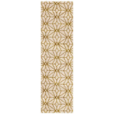 Celeste Brushed Gold 2' 4" x 7' 10" Area Rug Karastan Rugs