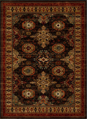 Charlemont Charcoal 3' 5" x 5' 5" Area Rug Karastan Rugs