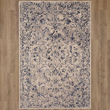 Karastan Rugs Axiom Chisel Machine Woven Polyester Transitional Area Rug Dove 5' 3" x 7' 10"