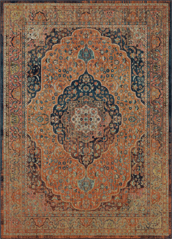 Chiswick Coral 5' 3" x 7' 10" Area Rug Karastan Rugs