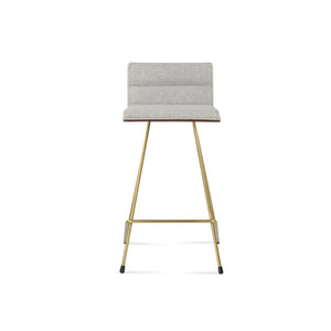 Soho Concept Corona Cat - Stylish Barstools With Comfort Wool Upholstery, Durable Wire Frame, 10-year Guarantee Silver  Soho-concept-dining-chair-10992