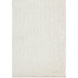 Orian Rugs Cotton Tail Solid Machine Woven Polyester casual Area Rug White Polyester