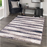 Orian Rugs Cotton Tail Ombre Machine Woven Polyester Contemporary Area Rug Stone Polyester