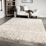 Orian Rugs Cotton Tail Ditto Machine Woven Polyester casual Area Rug White Polyester