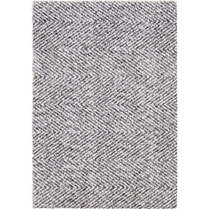 Orian Rugs Cotton Tail Harrington Machine Woven Polyester transitional Area Rug Grey Polyester