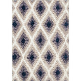 Orian Rugs Cotton Tail Ikat Diamond Machine Woven Polyester BOHEMIAN Area Rug Multi Polyester