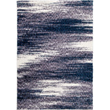 Orian Rugs Cotton Tail Madrid Machine Woven Polyester Contemporary Area Rug Denim Polyester