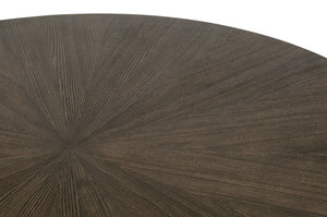 Essentials for Living Coulter 42" Round Dining Table 6063.BBRN Burnished Brown Ash