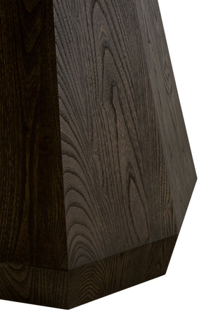 Essentials for Living Coulter 42" Round Dining Table 6063.BBRN Burnished Brown Ash