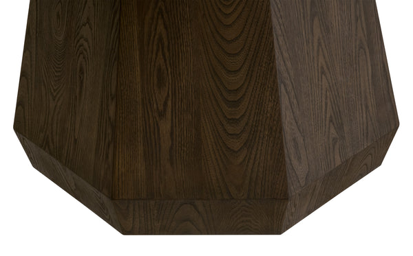 Essentials for Living Coulter 54" Round Dining Table 6064.BBRN Burnished Brown Ash