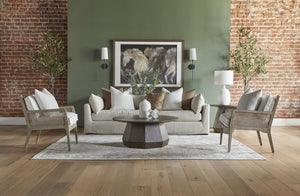 Essentials For Living Coulter Coffee Table - Timeless Transitional Design In Burnished Brown With Elegant Starburst Top Burnished Brown Mdf,Plywood,Ash Veneer 6065-ct.Bbrn