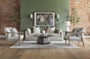 Essentials For Living Coulter Coffee Table - Timeless Transitional Design In Burnished Brown With Elegant Starburst Top Burnished Brown Mdf,Plywood,Ash Veneer 6065-ct.Bbrn