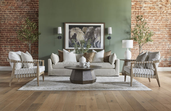 Essentials For Living Coulter Coffee Table - Timeless Transitional Design In Burnished Brown With Elegant Starburst Top Burnished Brown Mdf,Plywood,Ash Veneer 6065-ct.Bbrn