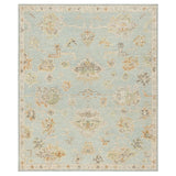 Karastan Rugs Coventry Westwood Hand Knotted Flatwoven Wool Area Rug Heath Blue 9' x 12'