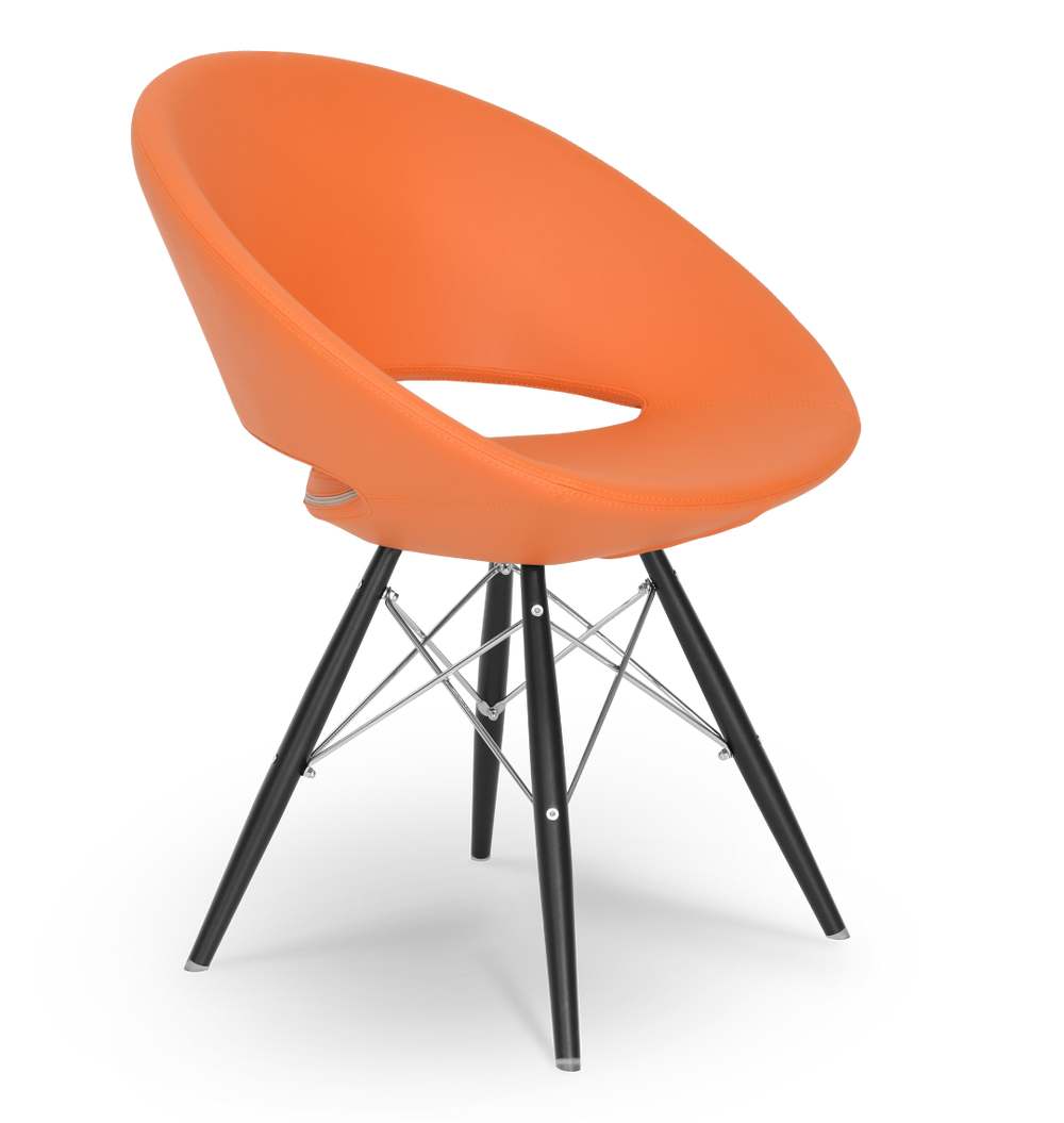 Soho Concept Crescent Mw Dining Chair - Premium Camira Boucle Fabric, 10-year Guarantee, Stylish & Durable Design Light Grey  Soho-concept-dining-chair-01919