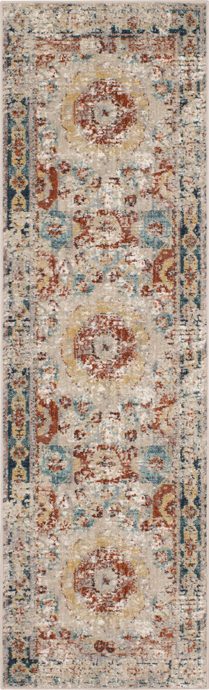 Cristales Oyster 2' 4" x 7' 10" Area Rug Karastan Rugs