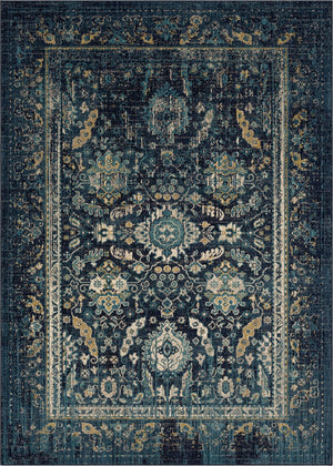 Cumbria Indigo 5' 3" x 7' 10" Area Rug Karastan Rugs