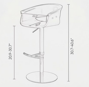 English Elm Modern PU Leather Swivel Barstool with Gas Lift for Kitchen Counter or Home Bar Green D1134165417