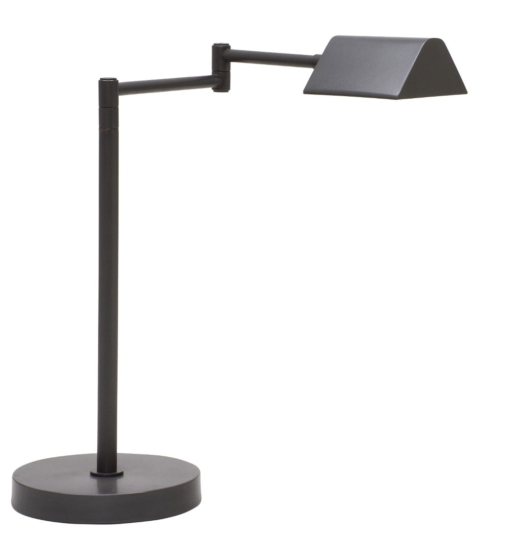 House Of Troy Delta Led Task Table Lamps - Modern Design With Integrated 3000k Light, 500 Lumens For Bright Workspaces Oil Rubbed Bronze Metal D150-ob