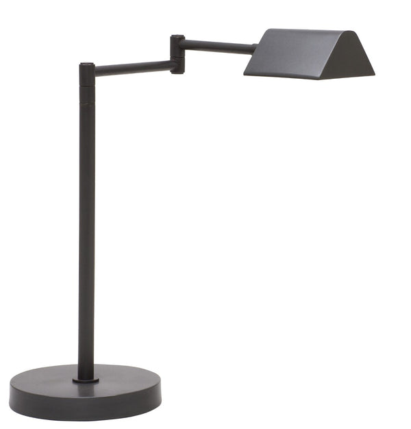 House Of Troy Delta Led Task Table Lamps - Modern Design With Integrated 3000k Light, 500 Lumens For Bright Workspaces Oil Rubbed Bronze Metal D150-ob