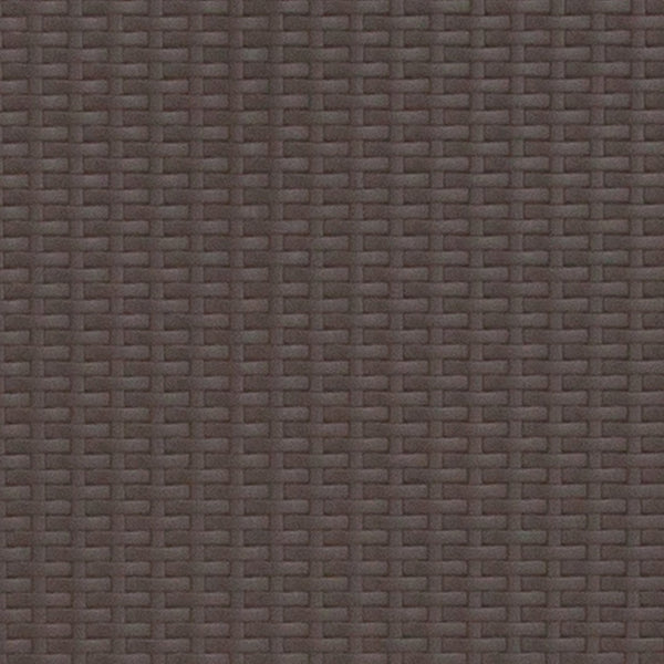 English Elm Linburgh Compact 1.95-Foot Brown Rattan Folding Table - Stylish, Durable, Ideal for Indoor & Outdoor Use DAD-FT60-GG