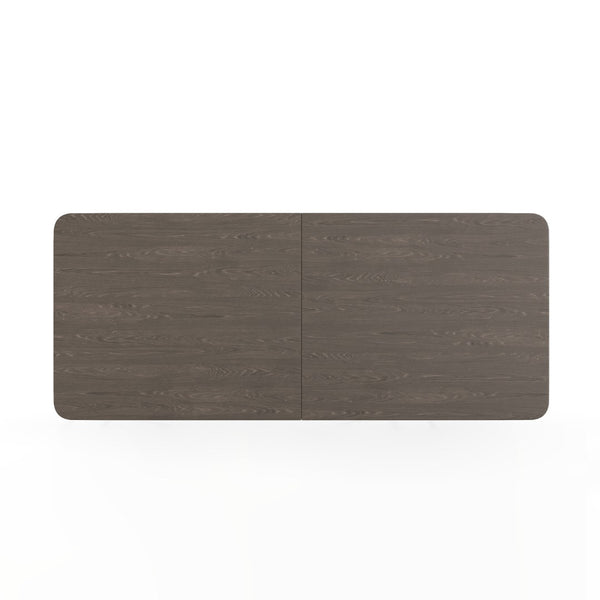 English Elm Elijah 6-Foot Portable Bi-Fold Folding Table with Carrying Handle for Easy Setup and Storage Brown 30"W x 72"L DAD-LF-183Z-GG