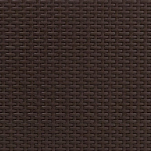 English Elm Seneca Faux Rattan Outdoor Sofa with All-Weather Cushions for Luxurious and Durable Comfort Beige Cushions/Chocolate Brown Frame DAD-SF1-3-GG