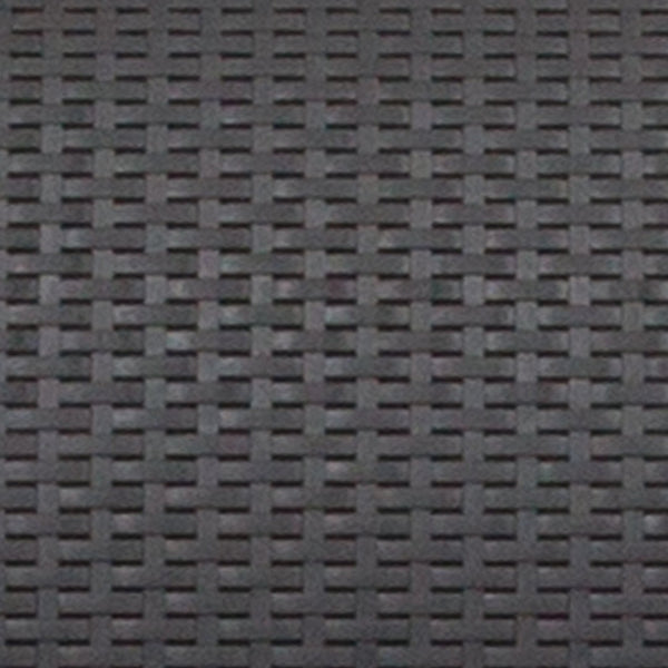 English Elm Seneca Faux Rattan Patio Chair with All-Weather Cushion - Stylish Comfort for Outdoor Relaxation Dark Gray DAD-SF2-1-DKGY-GG