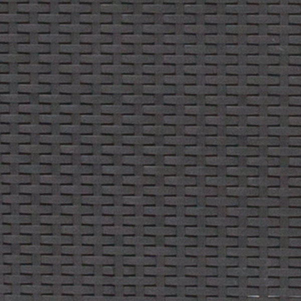 English Elm Seneca Contemporary Faux Rattan Loveseat with All-Weather Cushions for Stylish Outdoor Comfort Dark Gray DAD-SF2-2-DKGY-GG