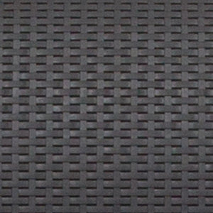 English Elm Seneca Dark Gray Faux Rattan Sofa with Light Gray Cushions - Stylish, Durable, All-Weather Comfort DAD-SF2-3-DKGY-GG