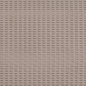 English Elm Seneca Stylish Faux Rattan Coffee Table – Lightweight, Weather-Resistant Design for Outdoor Living Spaces Light Gray DAD-SF2-T-GG