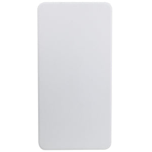 English Elm Elon 4-Foot White Folding Table – Durable, Lightweight Design for Events, Dining & Easy Storage Solutions DAD-YCZ-122-2-GG