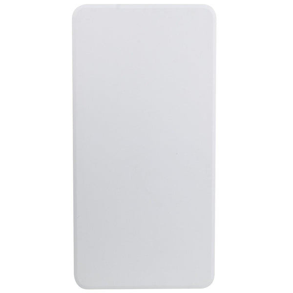 English Elm Elon 4-Foot White Folding Table – Durable, Lightweight Design for Events, Dining & Easy Storage Solutions DAD-YCZ-122-2-GG