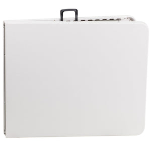 English Elm Elon 6-Foot Bi-Fold Folding Table - Durable, Portable, Waterproof Design for Events & Gatherings DAD-YCZ-183Z-GG