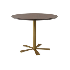Soho Concept Daisy 5 Star Wood Dining Table: Elegant White Lacquer, Walnut, Or Natural Ash With Stylish Base Options Gold  Soho-concept-dining-chair-13700