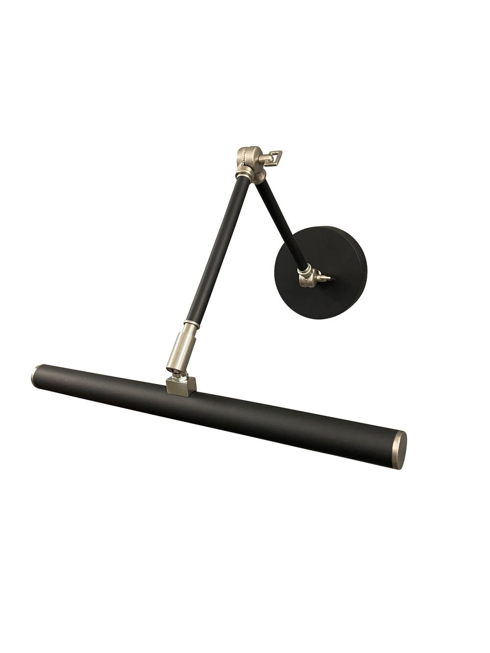 House Of Troy Direct Wire 14" Amelia Picture Lights: Sleek Dimmable Design For Perfect Art Illumination At Home Black,Polished Brass Metal Daledz14-blkpb