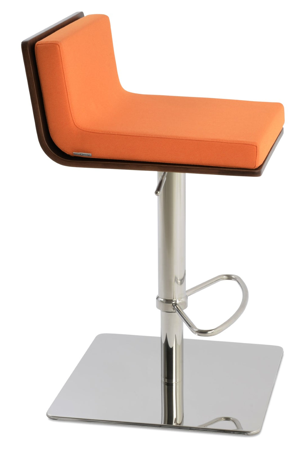 Soho Concept Dallas Piston Barstools & Counterstools - Modern Fabrics, Stylish Designs, 10-year Guarantee, Versatile Natural,Red  Soho-concept-dining-chair-11452