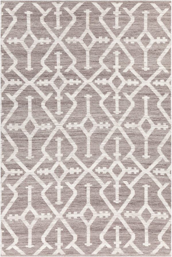Chandra Rugs Hand-woven Eco-friendly Contemporary Rug | Vibrant Design, Sustainable Comfort For Any Space Brown,Beige Recycled Polyester Dan50900-576