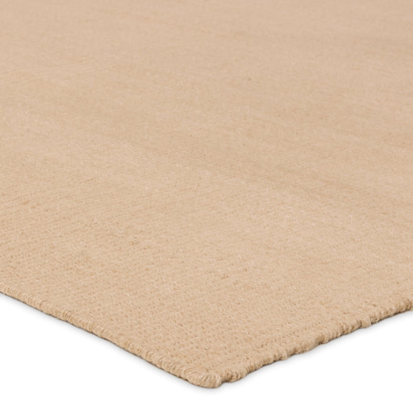 Jaipur Living Jaipur Living Cordova Handwoven Recycled Pet Tan Rug for Patios and Rooms RUG157219