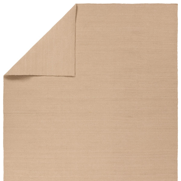 Jaipur Living Jaipur Living Cordova Handwoven Recycled Pet Tan Rug for Patios and Rooms RUG157219