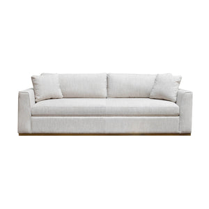 Lh Imports Anderson Sofa - Elevate Your Living Room With Modern Comfort And Sophisticated Style Today! Beige Pine,Hardwood,Polyester,Pu Foam,Polyester Fiber Dav008-wl