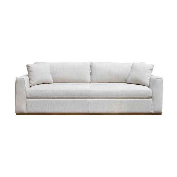 Lh Imports Anderson Sofa - Elevate Your Living Room With Modern Comfort And Sophisticated Style Today! Beige Pine,Hardwood,Polyester,Pu Foam,Polyester Fiber Dav008-wl