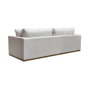 Lh Imports Anderson Sofa - Elevate Your Living Room With Modern Comfort And Sophisticated Style Today! Beige Pine,Hardwood,Polyester,Pu Foam,Polyester Fiber Dav008-wl