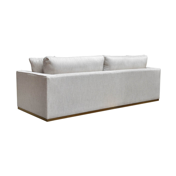 Lh Imports Anderson Sofa - Elevate Your Living Room With Modern Comfort And Sophisticated Style Today! Beige Pine,Hardwood,Polyester,Pu Foam,Polyester Fiber Dav008-wl