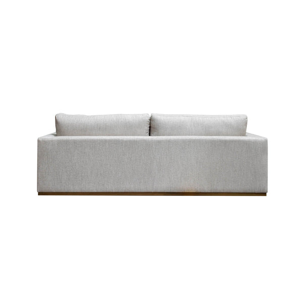 Lh Imports Anderson Sofa - Elevate Your Living Room With Modern Comfort And Sophisticated Style Today! Beige Pine,Hardwood,Polyester,Pu Foam,Polyester Fiber Dav008-wl