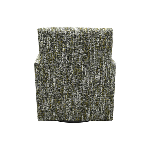 Lh Imports Riley Swivel Club Chair - Elegant Comfort And Modern Design For Your Stylish Home Décor Upgrade Green Pine,Plywood,Metal,Pu Foam,Polyester Dav033-pgn