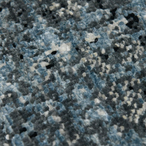 Dazzle Hand-knotted Wool Silk Area Rug Transitional Abstract Low Pile Accent